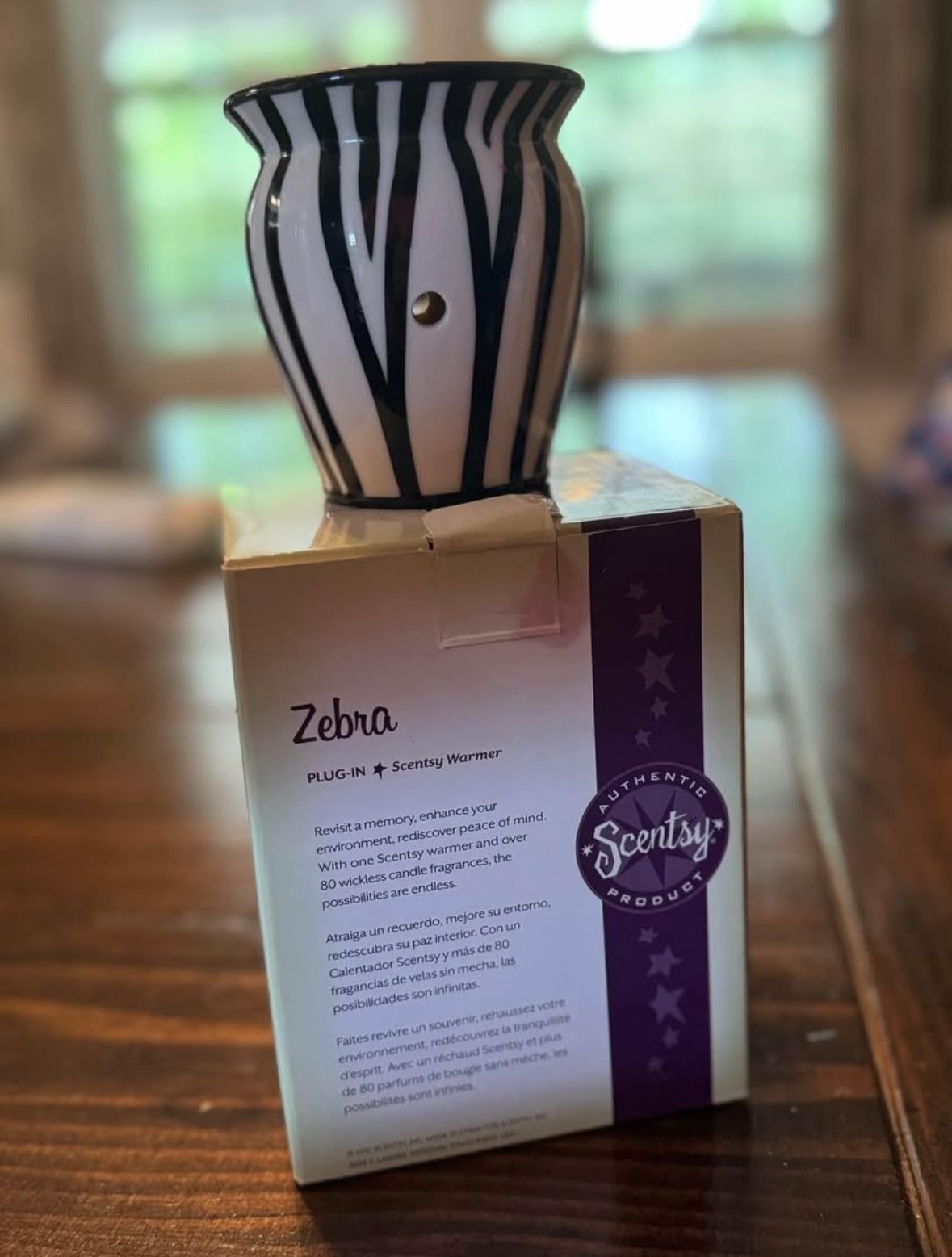 Zebra Plug In Scensty