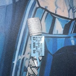 cuban moissanite bracelet 