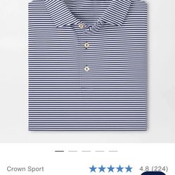 Peter millar Golf Polo with PGA LOGO On Sleeve
