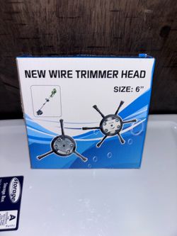 6-Inch Steel Wire Trimmer Head