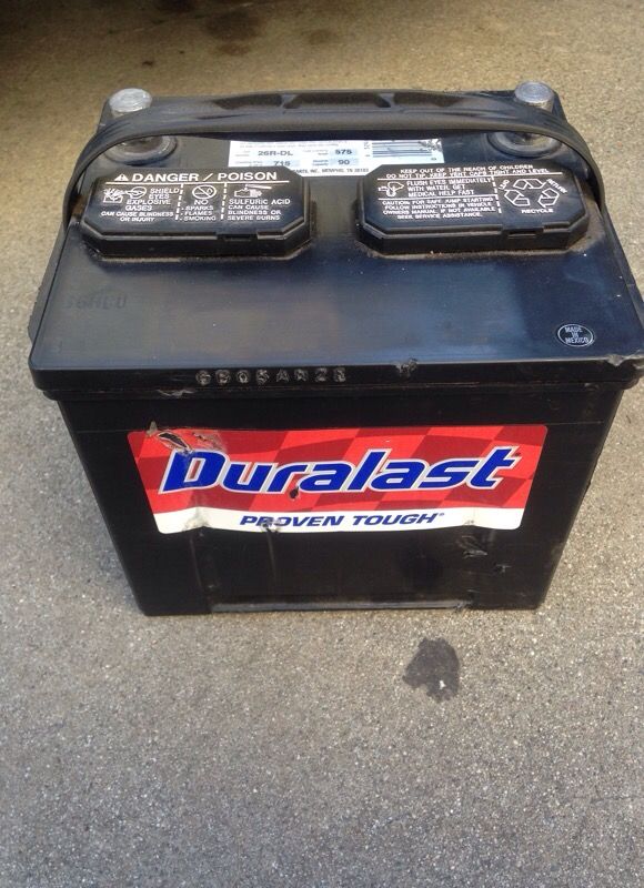 Duralast Car Battery (26R-DL)