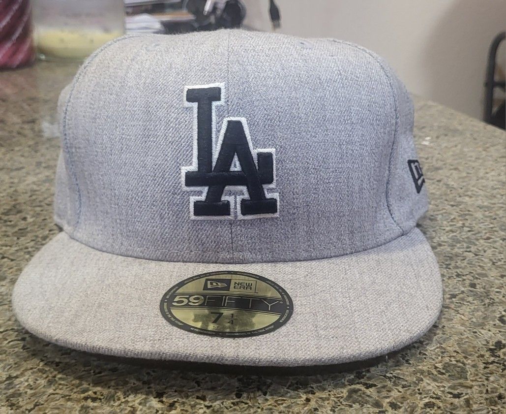Grey LA Hat