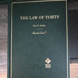 Torts Hornbook