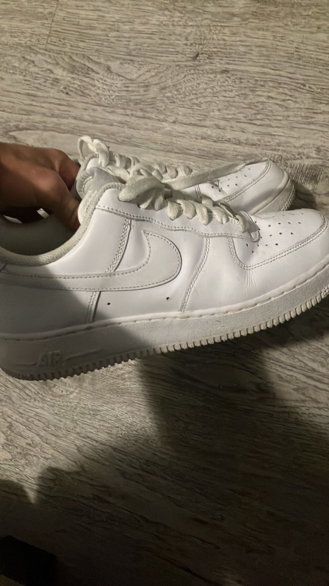 White Air Force Ones