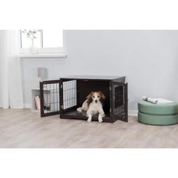 Pet Wooden Crate Furniture Side Table