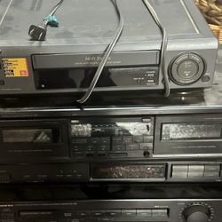 Vintage Sony & Onkyo Stereo System Stack – Fully Tested & Working – $180 