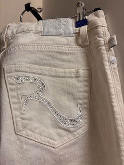 Rock & Republic white jeans