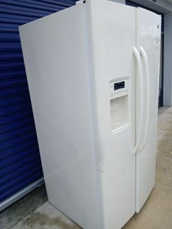 White refrigerator