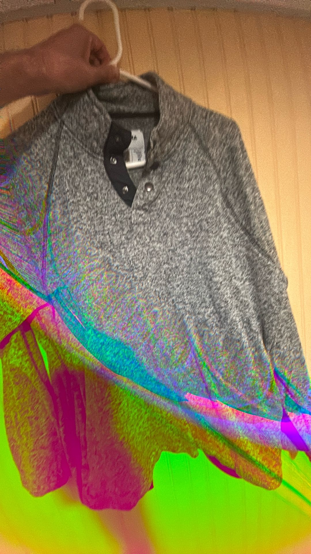 Men’s XL Gray Pull Over