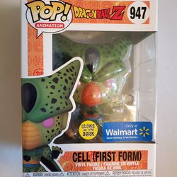Dragon Ball Z Cell (First Form) Glow In The Dark Funko Pop