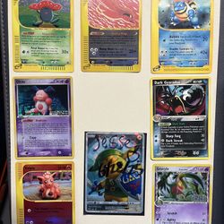 Vintage And Modernd Pokemon Cards