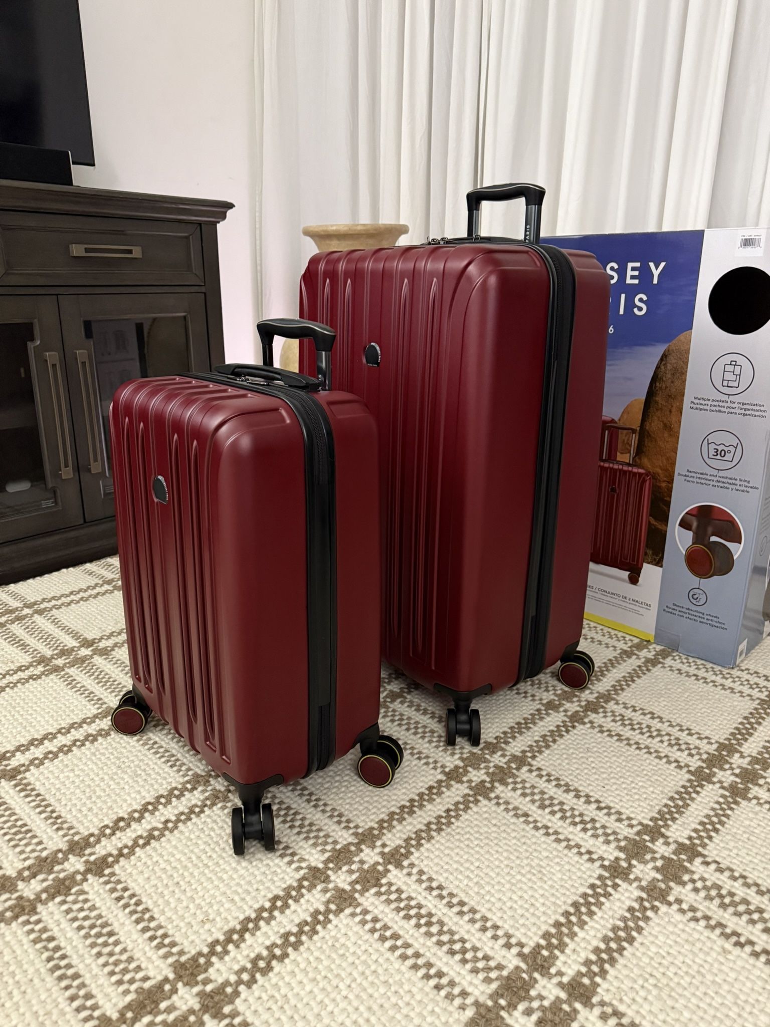 Delsey Hardside Luggage Set