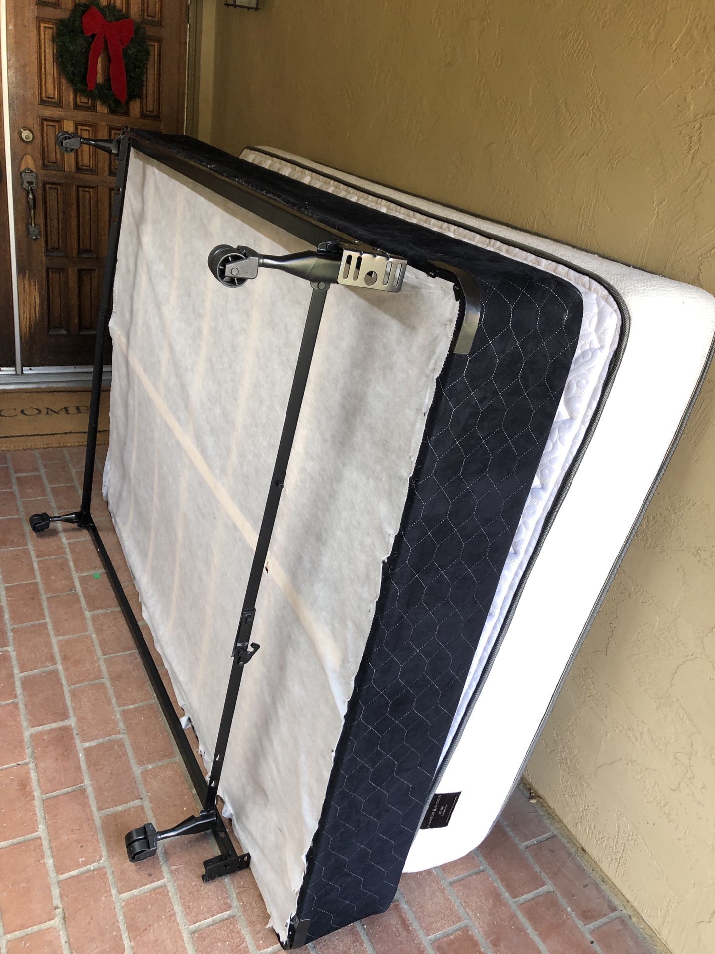 Mattress (Double) with Box Spring and Frame