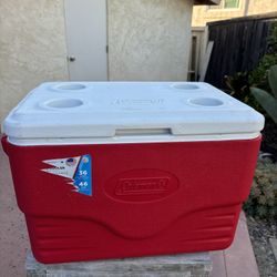 Coleman Ice Cooler 36 Quarts Clean 