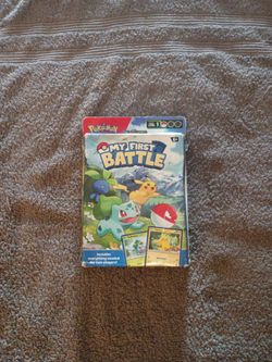 Pokemon trading cards Game MY FIRST BATTLE