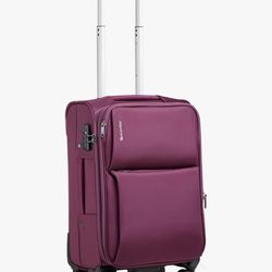 Hanke Softside Expandable 20” Carry On Luggage With Spinner Wheels