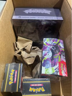 Pokemon Pitch Black PKC ETB Booster Box Booster Bundle