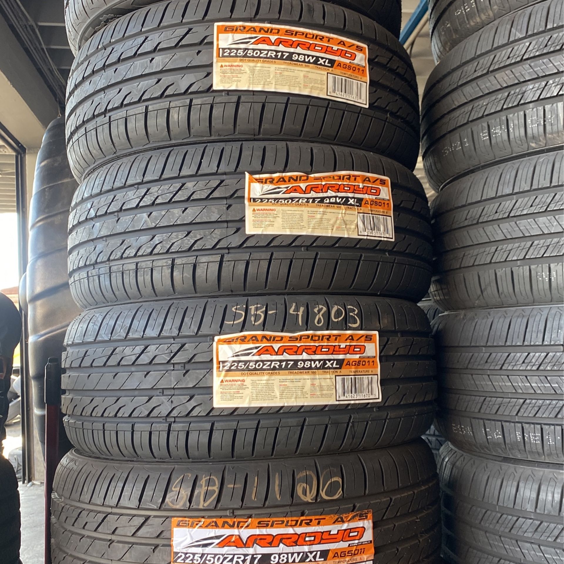 225/50ZR17 Marca Arroyo Grand Sport All Season