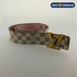 Louis Vuitton Damier Azur Initiales Ladies Belt