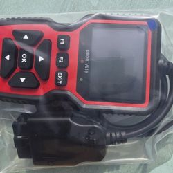 OBD2 Scanner Diagnostic Tool - Check Engine Light Code Reader with Reset, Tester, Modes 6 & 8, Suitable for OBD II Protocol & Since 1996