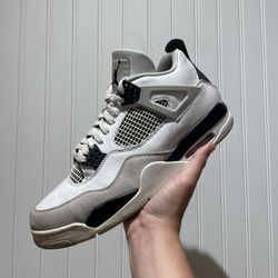 Size 12 Jordan 4 Military Black 