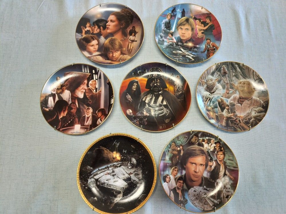Star Wars Collectible Plates