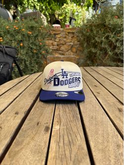 New Era Los Angeles Dodgers 9FIFTY A-Frame Snapback featuring throwback