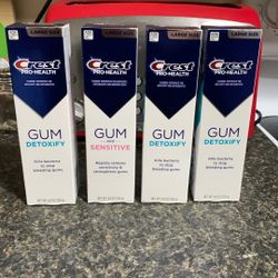  Crest Detoxify & Sensitive Toothpaste-4 Items!($35.88+ Value)