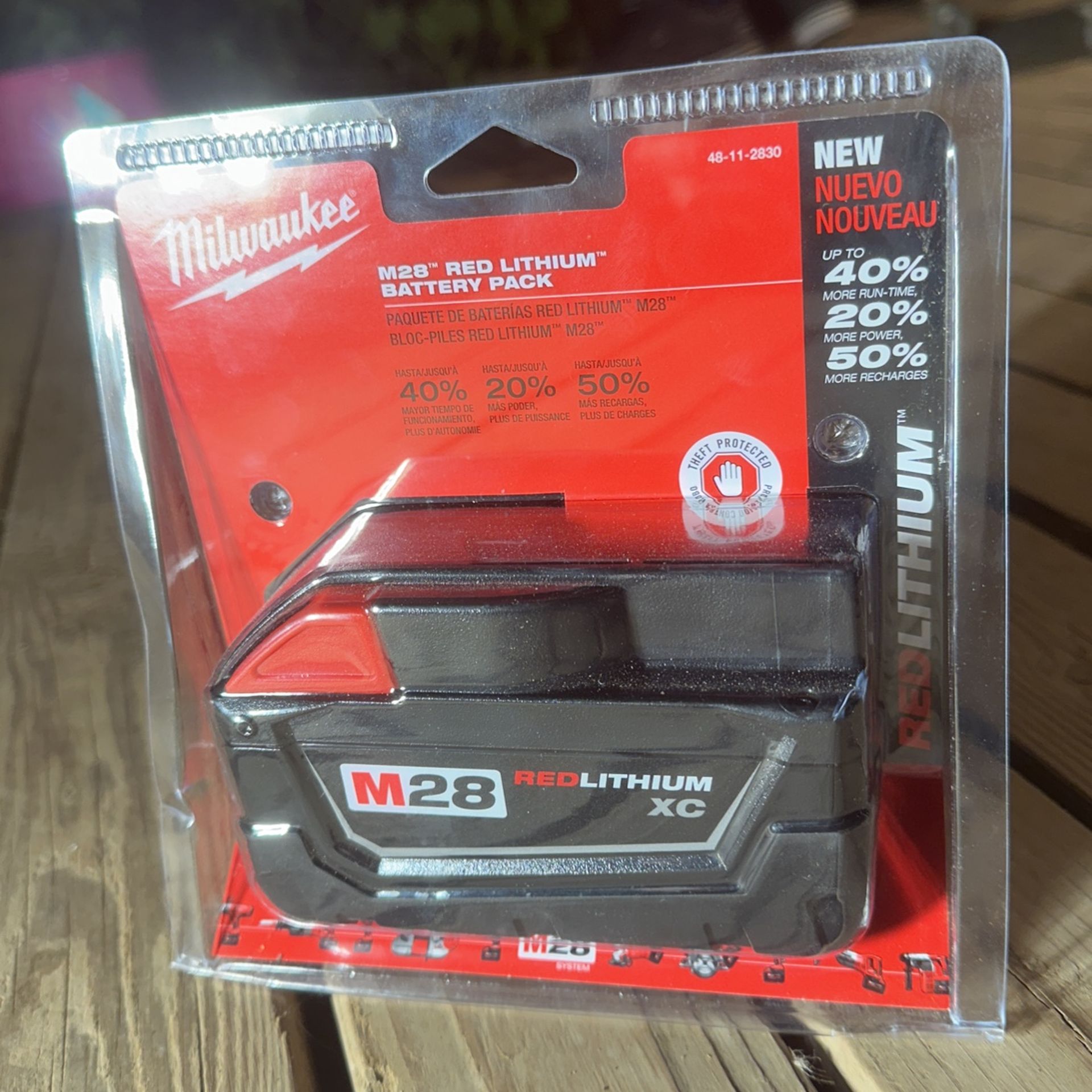 Milwaukee Battery M28