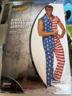 Stars and Stripes jumpsuit