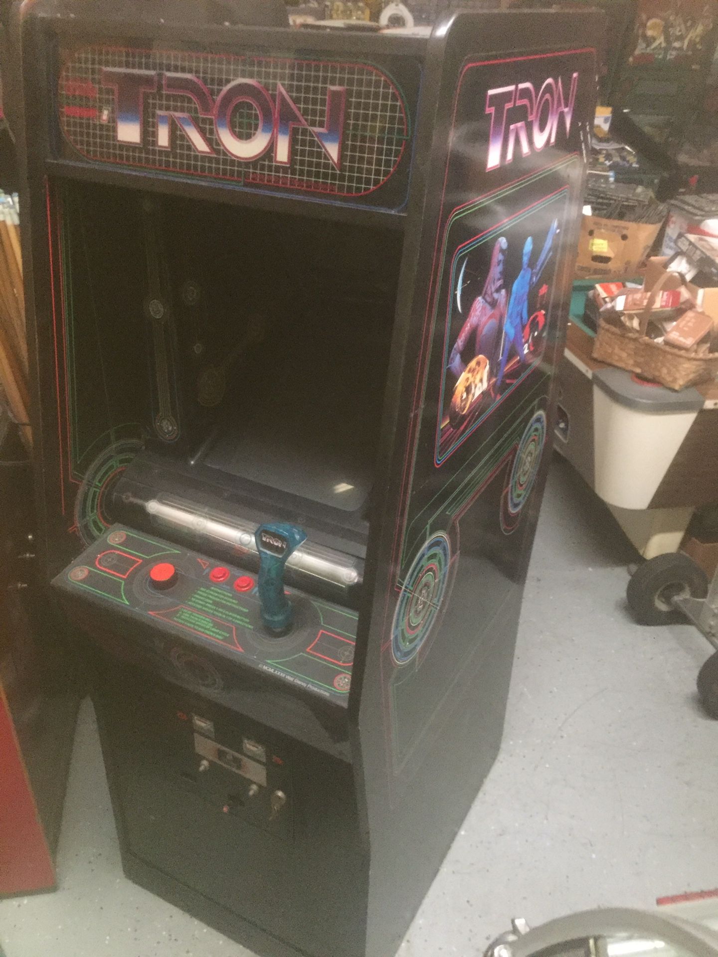 Tron Arcade. (Pending Pickup)