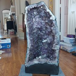 Amethyst Cathedral Ametrine Quartz XL Crystal 