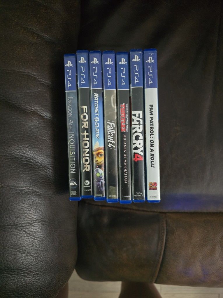 PS4 GAMES 