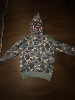 Honeycomb Camo bape Full Zip Hoodie