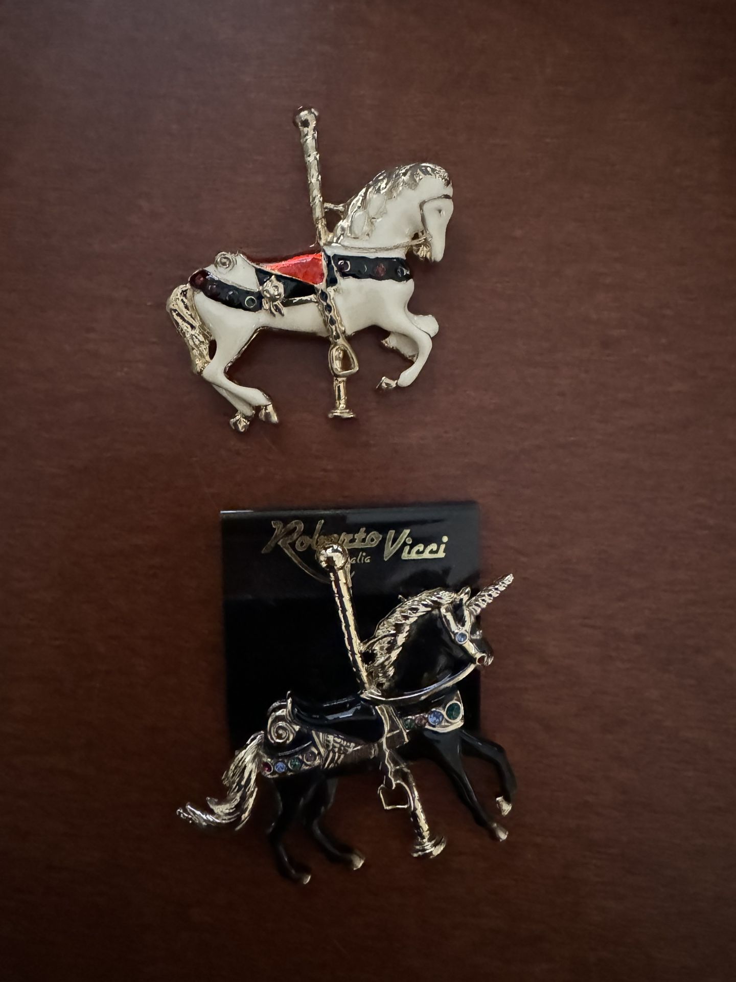 2 Brooches