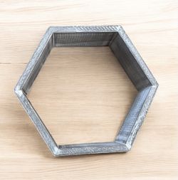 Hexagon Honeycomb Shelf - Medium 10 Inches Tall