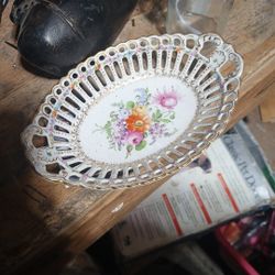 Franziska Hirsch Dresden reticulated bowl 1901–1914
