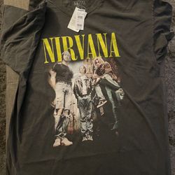 Nirvana Gray Size Large T-shirt