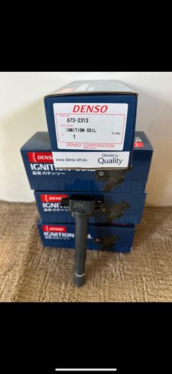4pcs Denso Ignition Coils Honda Accord CRV Acura 2.4L