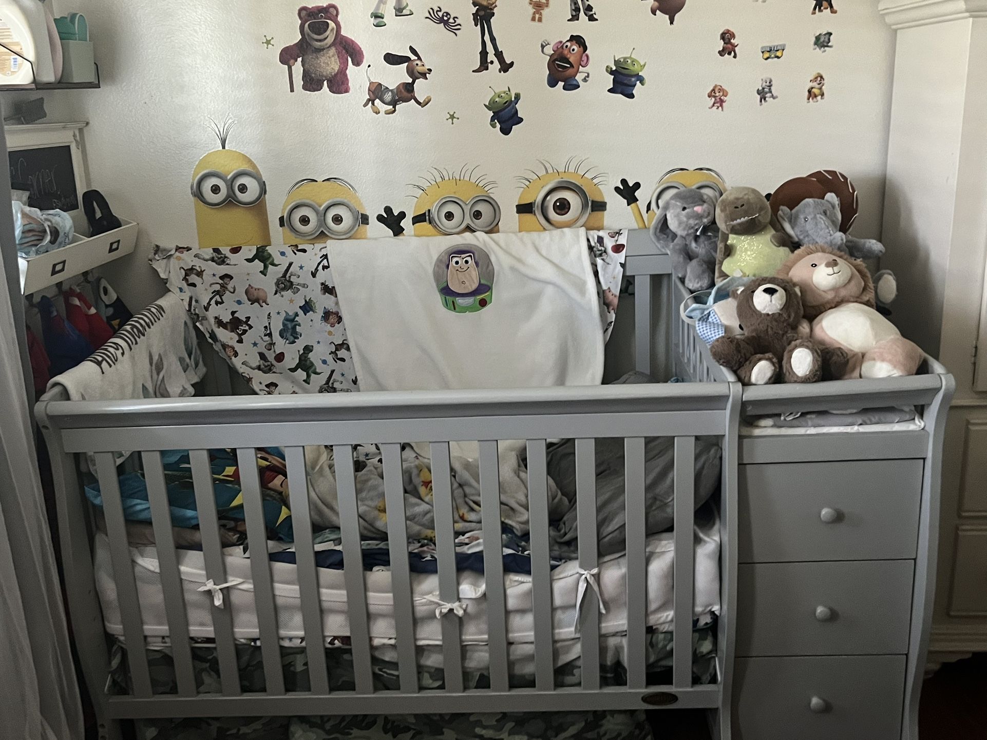 Crib & Changing Table
