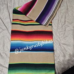 New 5x7 Serape Sarape Zarape Mexican Blanket