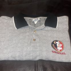 Vintage Dynasty Polo Florida State Seminoles size Large