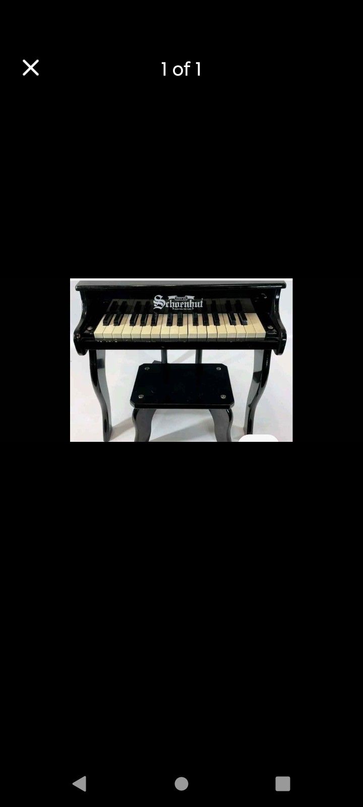 SRHOENHUT KIDS PIANO