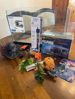 10 gallon rimless aquarium