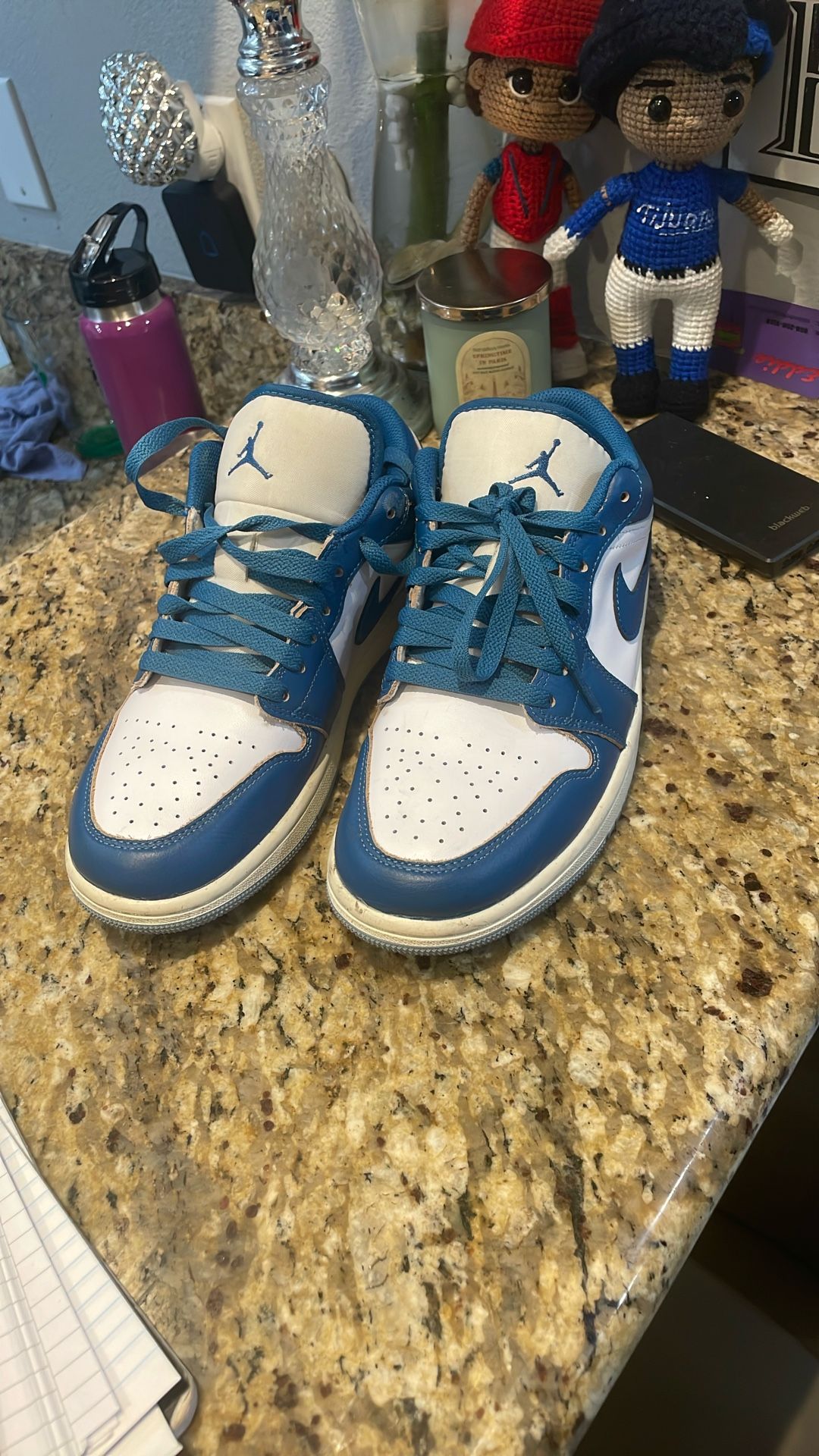 Dark Blue Nike Air Jordan Used Size 8.5 Men