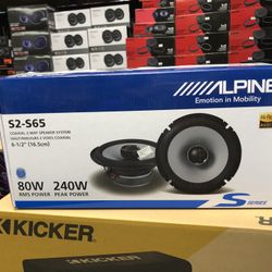 Alpine S2-s65 On Sale Today For 99