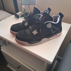 Jordan Bread 4s Size 12 Used
