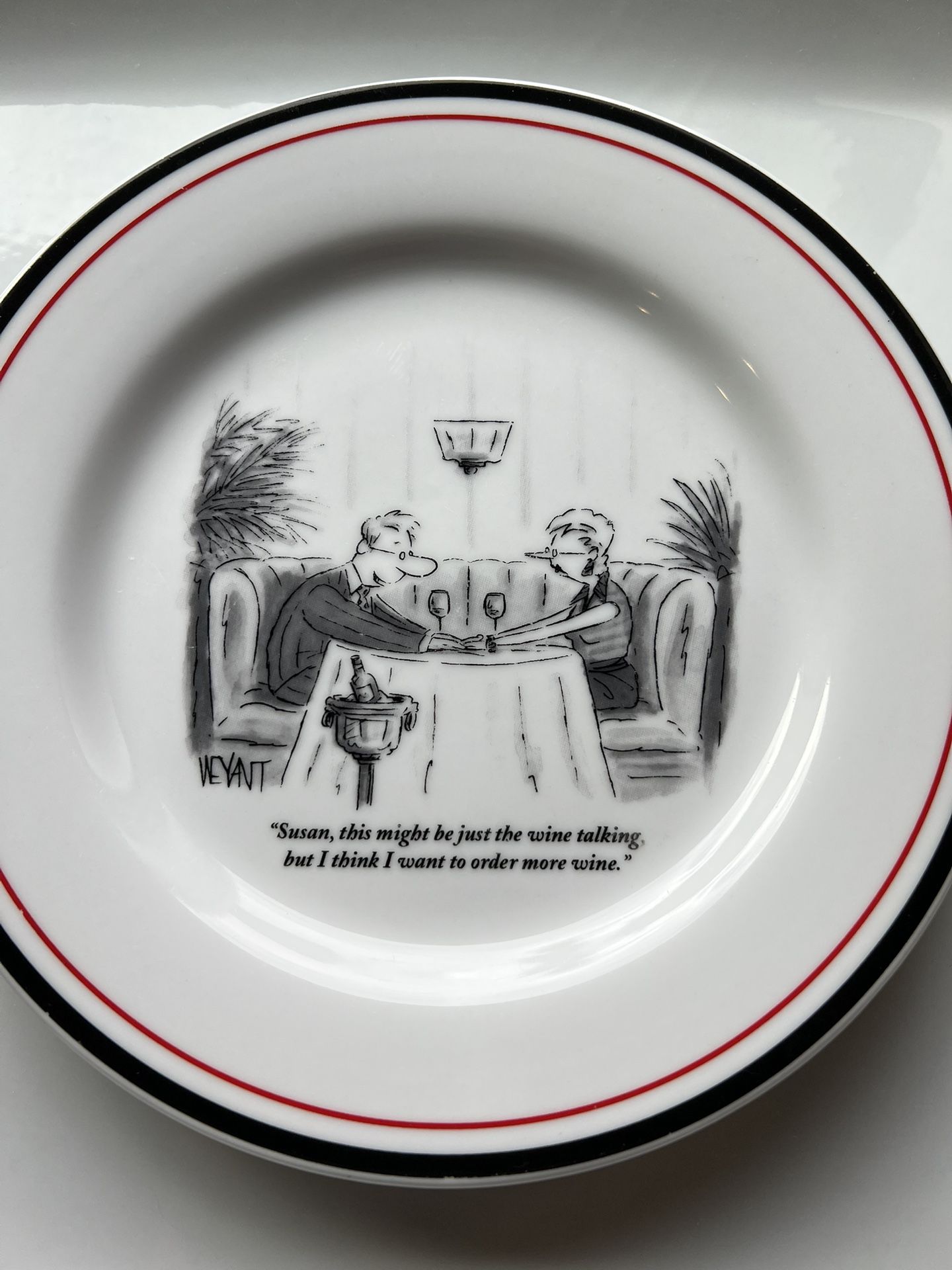 Whimsical Wine & Cheese Themed Plates