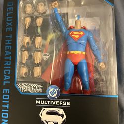 McFarlane DC Multiverse Deluxe Theatrical Edition Superman 1978 Action Figure NM