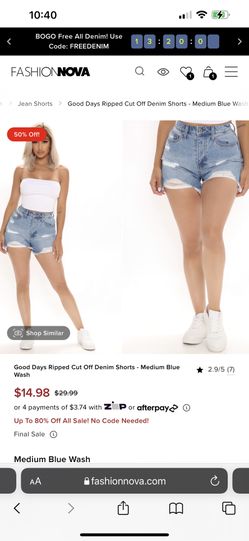 Jean Shorts